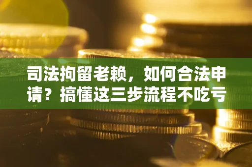 济南司法拘留老赖，如何合法申请？搞懂这三步流程不吃亏！