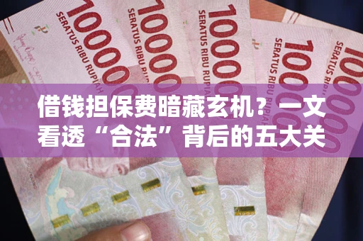 济南借钱担保费暗藏玄机？一文看透“合法”背后的五大关键陷阱