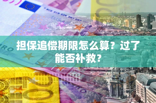 济南担保追偿期限怎么算？过了能否补救？